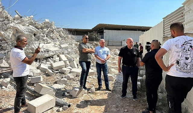 هدم في دير الاسد